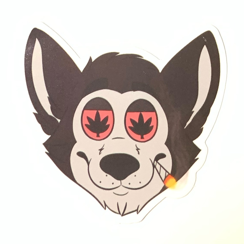Wolf Vinyl Sticker